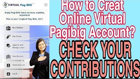 HOW TO CREATE PAGIBIG VIRTUAL ACCOUNT ONLINE? |Virtual Pagibig