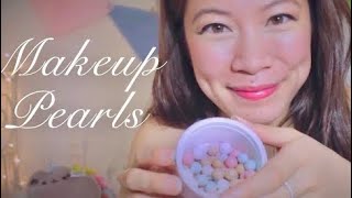 ASMR 🍡Tingly and Colorful Meteoritic Pearls with Face Brushing Part 1