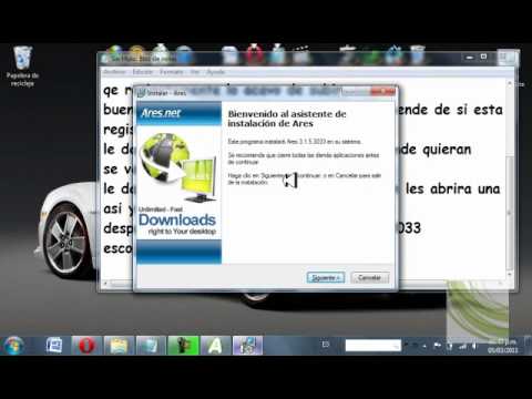 Como descargar e Instalar Ares 3.1.5 (nuevo!) gratis con 