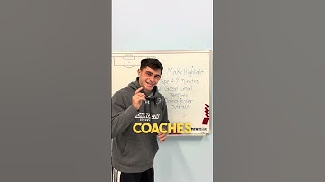 How to get recruited (EASY METHOD)🤫✍️••• #collegesoccer #SoccerRecruiting #ncaa #nextgoal