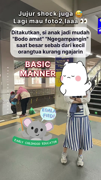 Ajarkan Anak Sejak Kecil Untuk Buang Air Kecil Di Toilet Jangan Sembarangan #parenting #omg #public