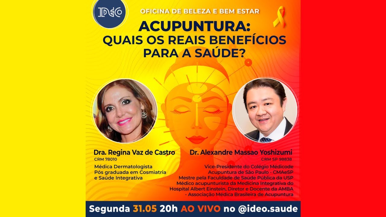 #78 - Acupuntura: Quais os reais benefícios para a saúde? Live de 31/05/21 c/ Dr. Alexandre Massao.