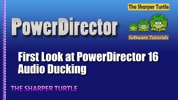 Power Director 16  - Audio Ducking