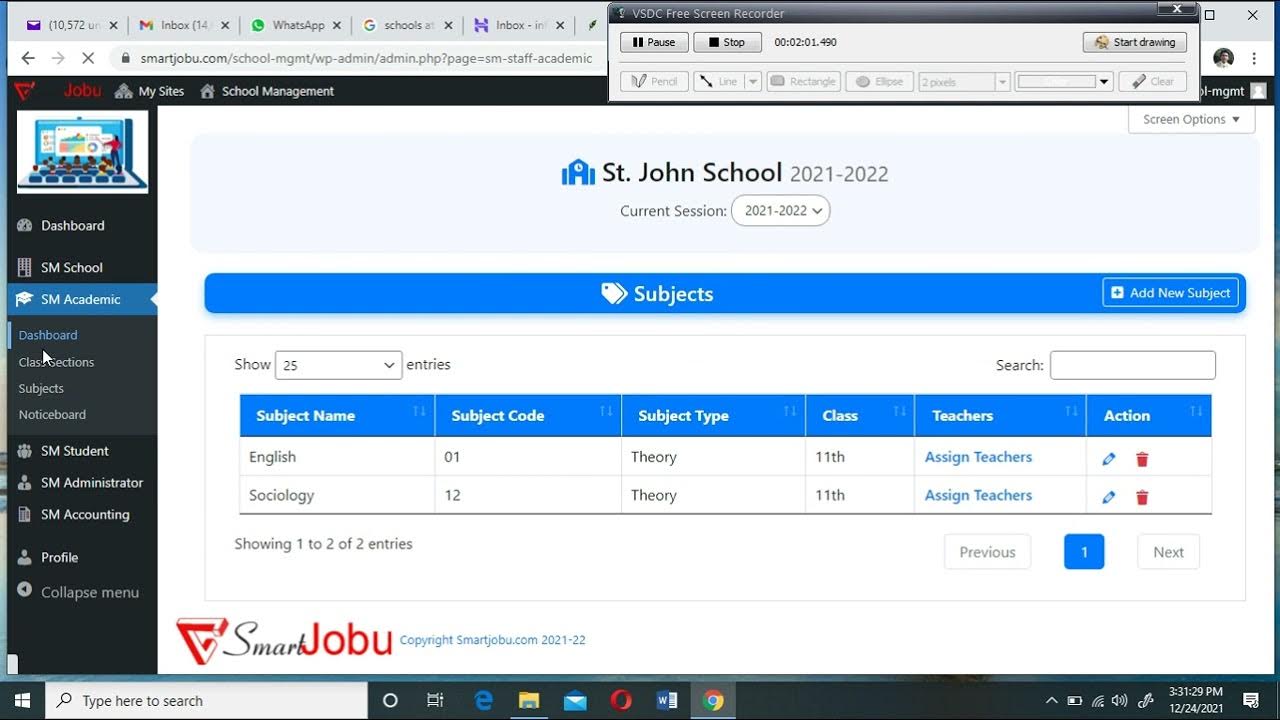 School Management System Software -Online and Offline - YouTube