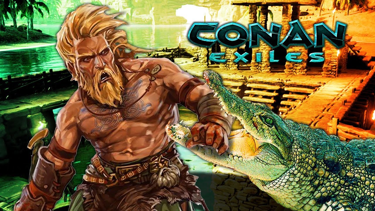 Crocodile Combo Conan Exiles Co Op 2 YouTube