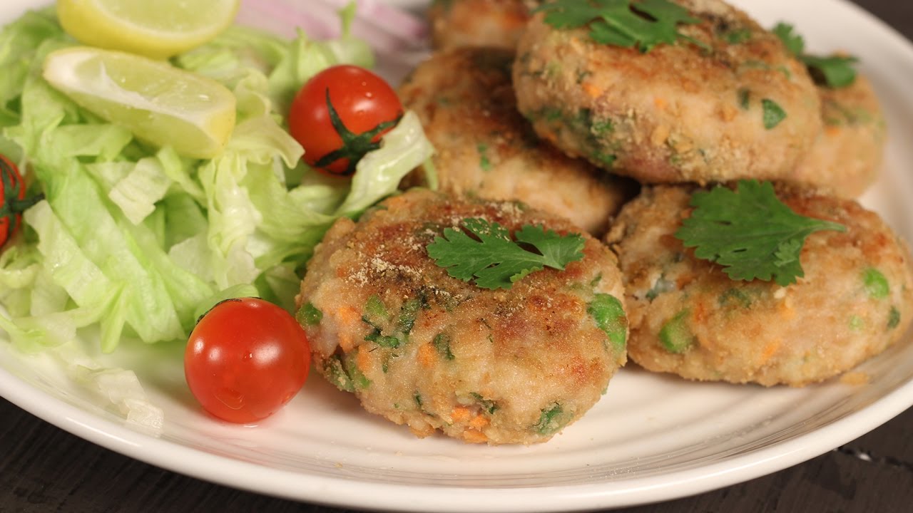Chicken Keema Tikki | Not So Junky - by Chef Siddharth | Sanjeev Kapoor Khazana