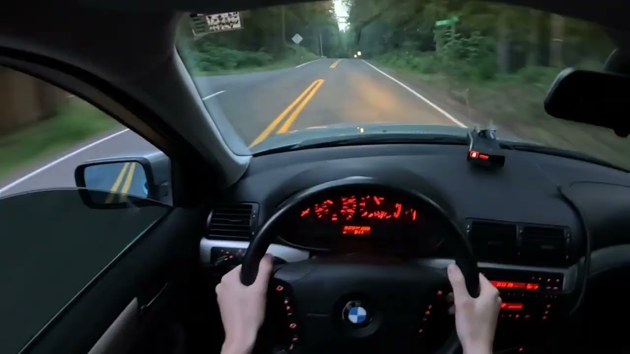 2002 BMW 325XI Touring - POV Relaxing Drive