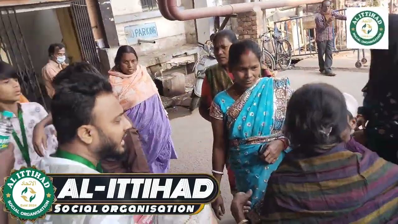 AL- ITTIHAD Food distribution Howrah hospital