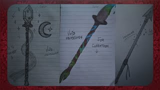 Weapons Art Stream Timelapse