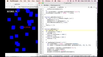 Learning HTML and JavaScript with a Simple Shooting Game: Lesson 7