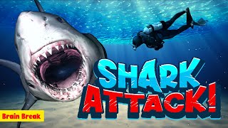 Shark Attack Swim | Brain Break