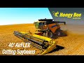 40' AirFLEX  Header Demo | Soybeans | North Dakota