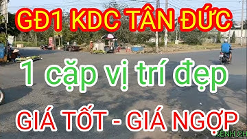 chính chủ cần bán 1 cặp giai đoạn 1 khu dân cư tân đức | đức hòa