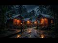 Soothing Cabin Rain at Night 🌧️ Deep Sleep Sounds for Calm Mind, Focus & Stress Relief
