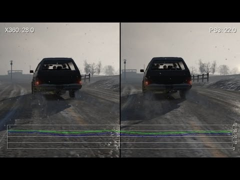 Grand Theft Auto 5 Xbox 360 vs. PS3 Cut-Scene Frame-Rate Tests