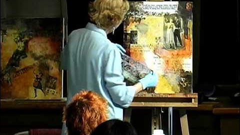 How to Create Textured Collages With Gel, Paste, and More