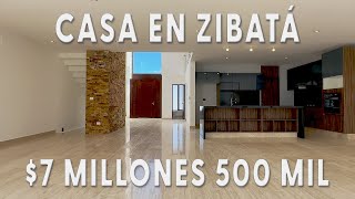 Gran casa en Zibatá, Querétaro, 7 millones 500 mil pesos