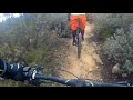 MTB enduro sierra de hoyo.  bajada DH mirador izq