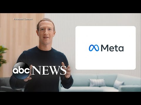 Mark Zuckerberg rebrands Facebook and introduces 'metaverse'