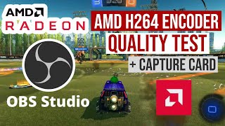 OBS using AMD H264 encoder CQP 22 1080p 60fps Recording TEST Gameplay   Mirabox Capture Card Review