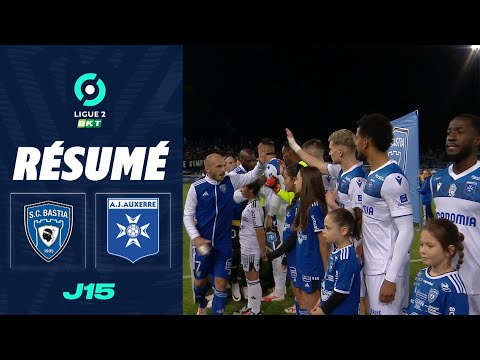 CA Bastia Auxerre Goals And Highlights