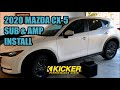 2020 Mazda CX-5 Sub & Amp FULL INSTALL