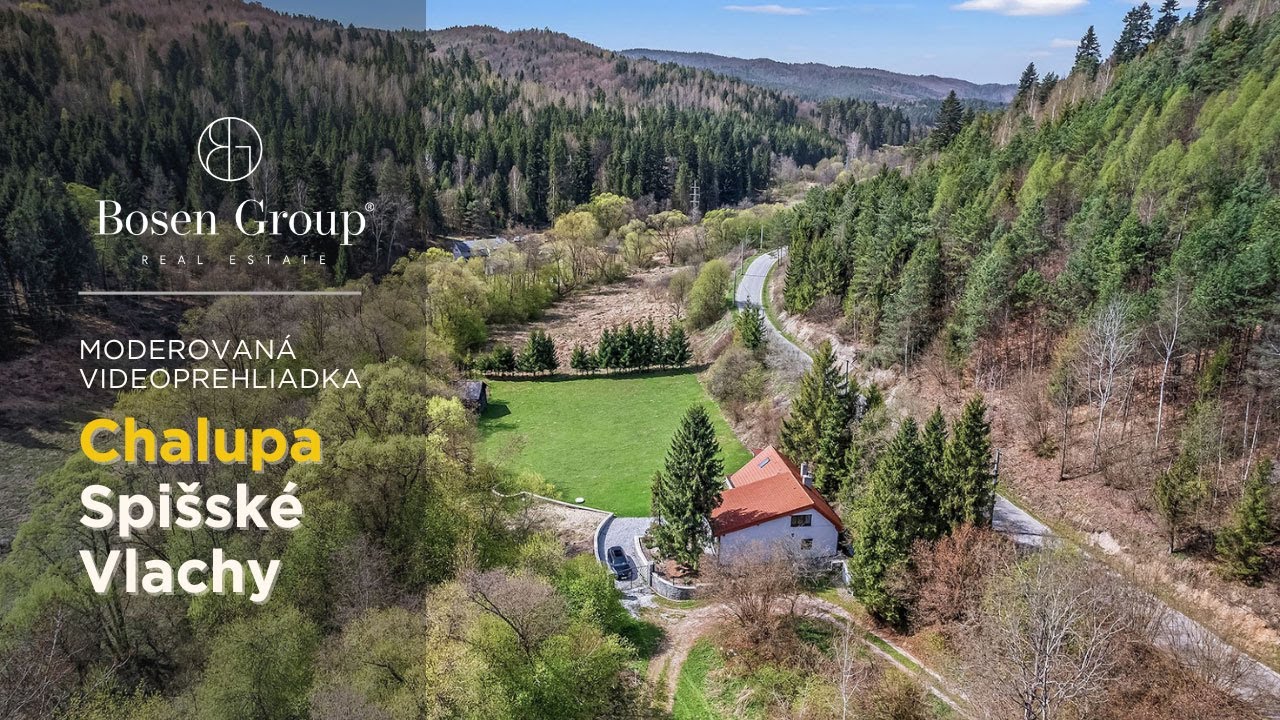 🎥 Moderovaná videoprehliadka – Chalupa Spišské Vlachy | Bosen Group