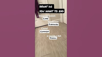 What do you want to end #like #subscribe #comment #scroll