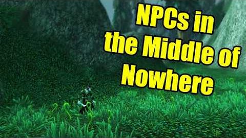 Pointless Top 10: NPCs in the Middle of Nowhere in World of Warcraft
