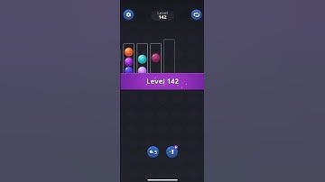 Color Bubble - Ball Sort Puz (Level 142)