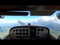 Cessna 172 n full flight  slow flight exercise