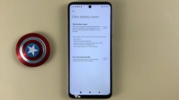 How to enable/disable Super battery saving mode on Xiaomi Redmi 10 Android 12