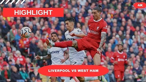 Liverpool 5-1 West Ham 🔥| Carabao Cup Highlights #football #epl #liverpool