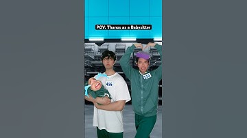 If Thanos Was A Babysitter #squidgame #squidgame3 #player230 #player222 #player456 #thanos