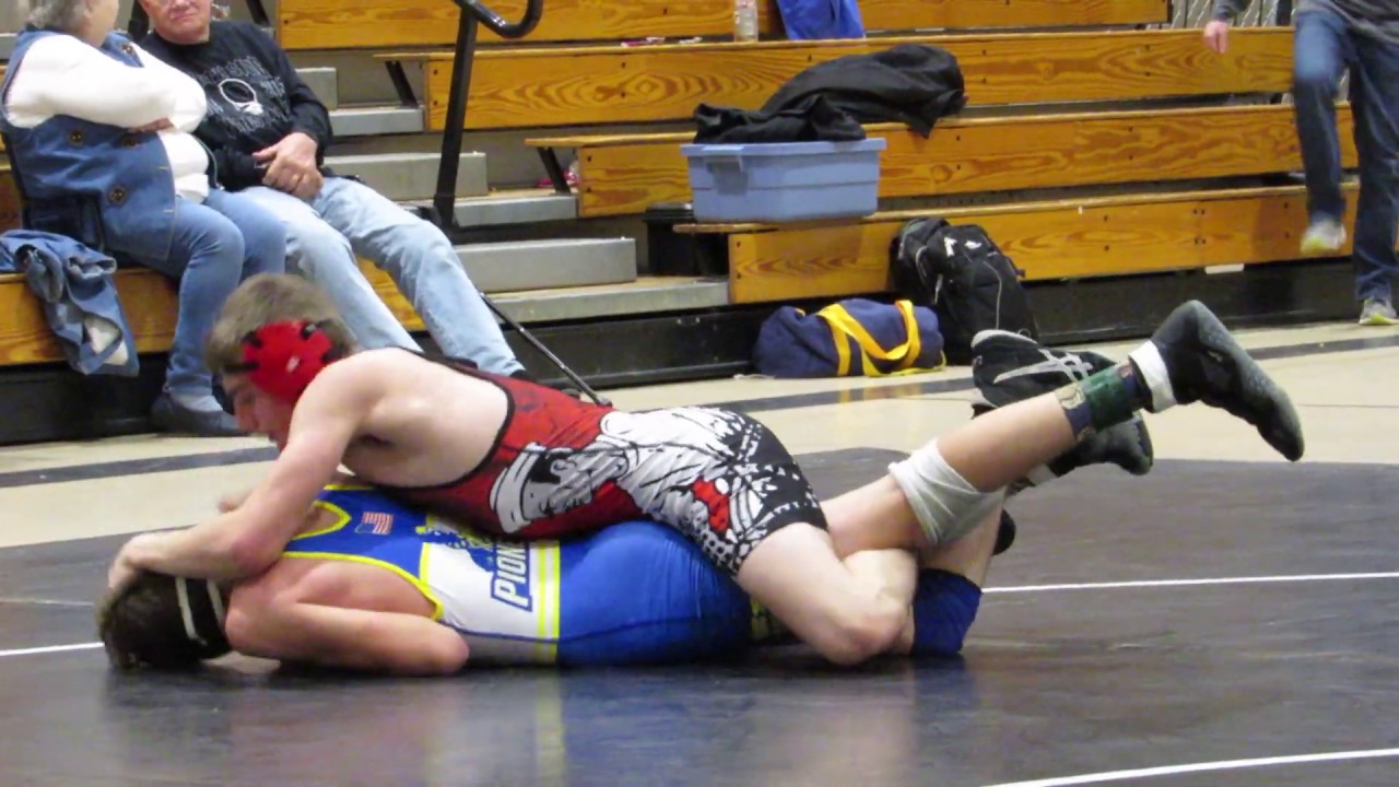 High School Wrestling 145lbs Match 2019 YouTube