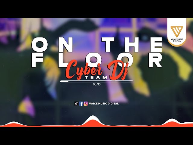 DJ On The Floor - CYBER DJ TEAM (Official Audio Visualizer) class=