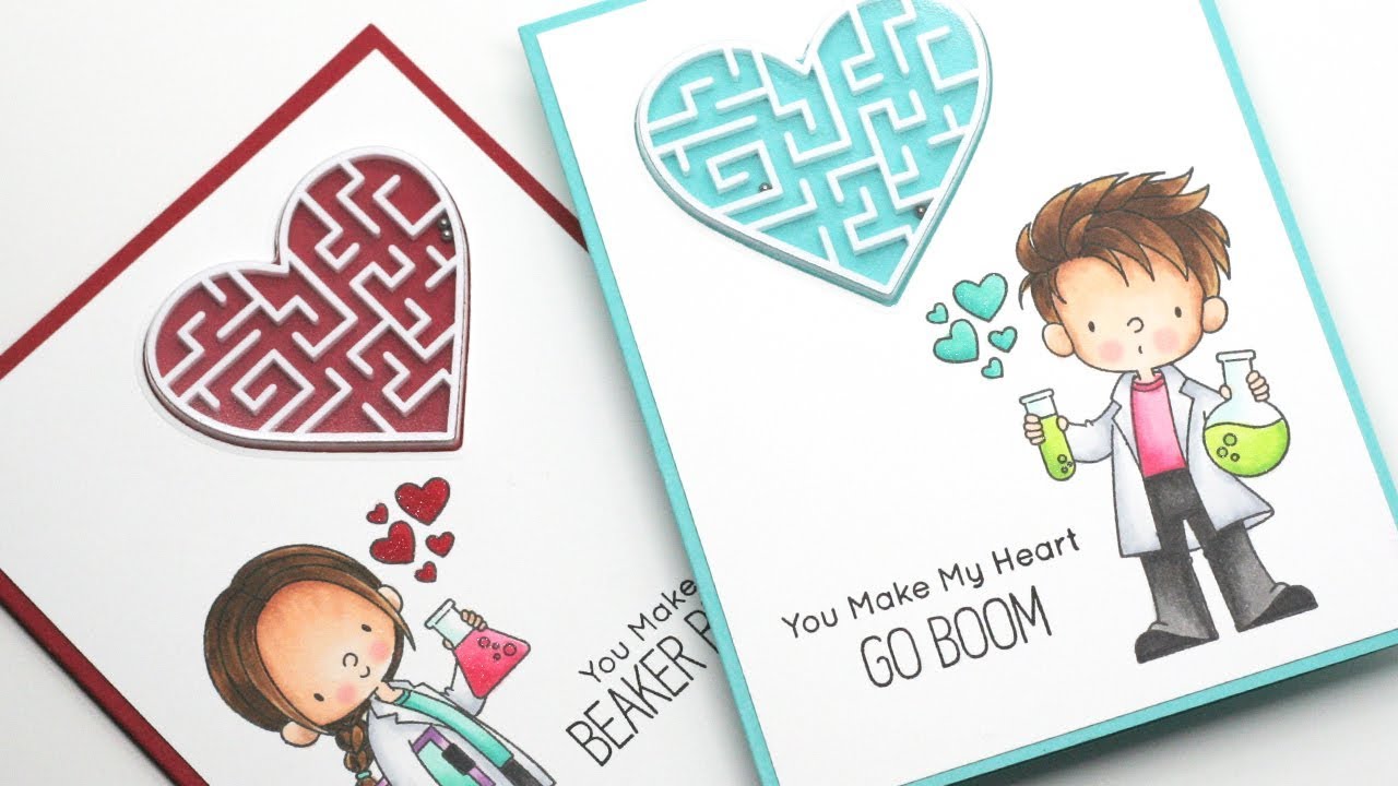 DIY Valentines | Creating Interactive Maze Cards - YouTube