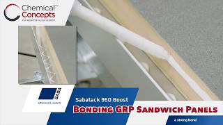 Sabatack® 950 Boost | Bonding GRP Sandwich Panels