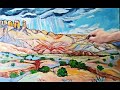 Abiquiu New Mexico #shortsvideo #shorts #landscapepainting
