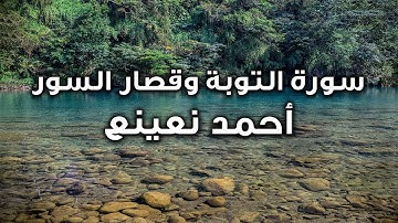 ما تيسر من سورة التوبه وقصار السور القارئ الطبيب أحمد نعينع
