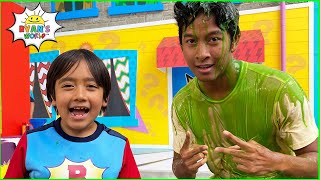 slime challenge and more on ryans mystery playdate level up