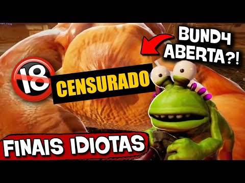 5 FINAIS MUITO IDIOTAS DOS GAMES! 🤦‍♀️🤷‍♂️