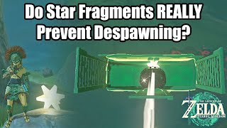 Why Use Star Fragments in Builds?  Do They REALLY Prevent Despawning in Tears of the Kingdom?