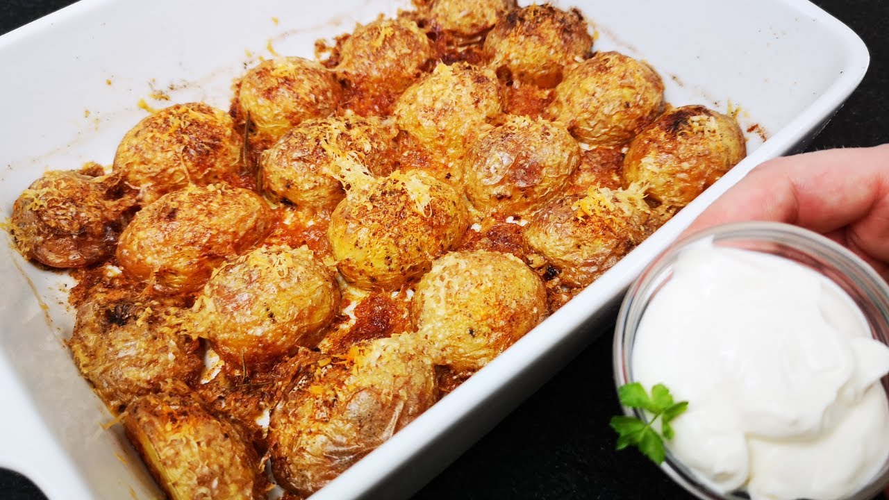 Он такой вкусный, что его можно готовить каждый день‼️ Рецепт запеченного картофеля с пармезаном