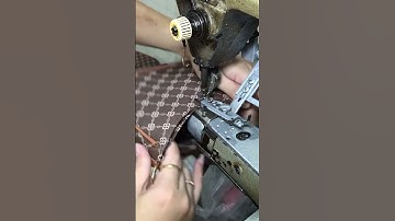 diễu nẹp miệng thân sau hoàn thành một chiếc túi xách 👜 rất đẹp luôn 💕