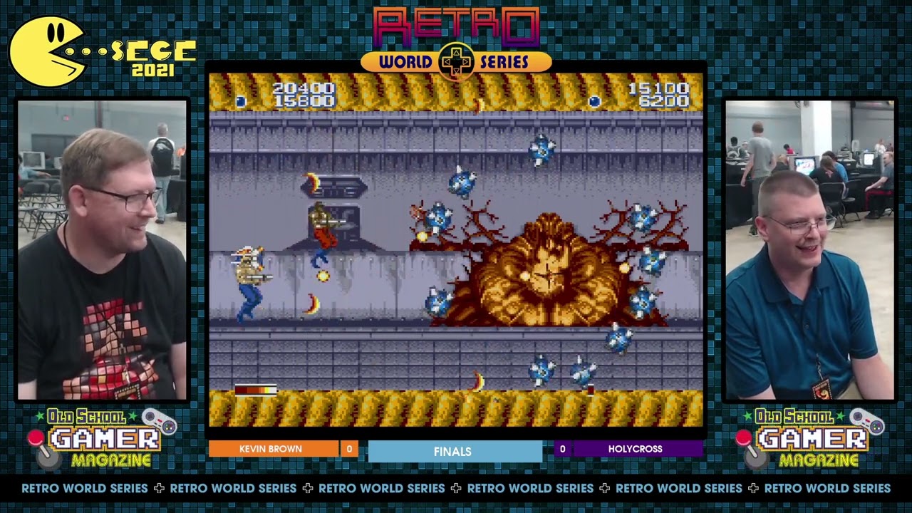 Kevin Brown vs HolyCross (Finals) - Sega SHMUPs Tournament - Southeast Game Exchange 2021