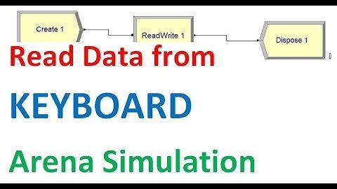 Read Variable from Keyboard Arena Simulation