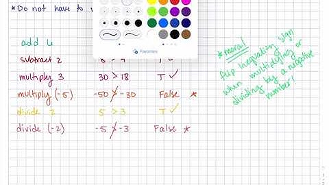 Alg 1 - 2.4 Solving Multi-Step Inequalities