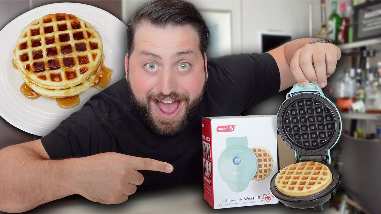 Mini Waffle Maker Review YouTube