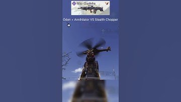 Annihilator VS Stealth Chopper or Oden VS Stealth Chopper ? #codm #callofduty #codmobile #cod #oden